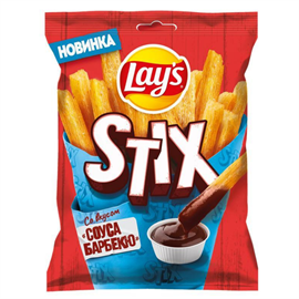 Чипсы картофельные LAY'S Stix соус барбекю 50гр 97596