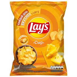Чипсы картофельные LAY'S Сыр 37 гр 97602