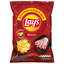 Чипсы картофельные LAY'S Бекон 37гр 97603