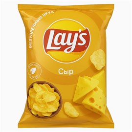 Чипсы картофельные LAY'S Сыр 140 гр 97618