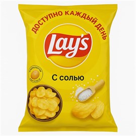 Чипсы картофельные LAY'S С солью 70 гр 97621