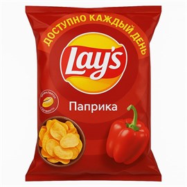 Чипсы картофельные LAY'S Паприка 140 гр 97622