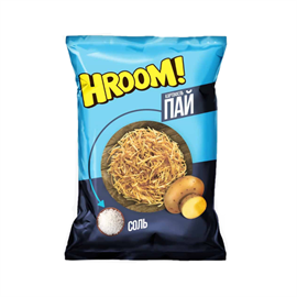 Картофель соломка Hroom соль 70 гр   97644