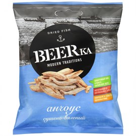 Анчоус сушено-вяленый Beerka 25 гр 97646