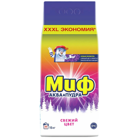 Стиральный порошок Миф Color Свежий цвет 15 кг 97927