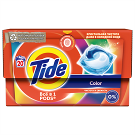 Капсулы для стирки белья Tide Color 20 шт 97934
