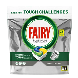 Капсулы таблетки для посудомоечной машины Fairy Platinum 32 шт 97936