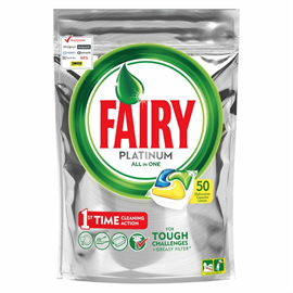 Капсулы таблетки для посудомоечной машины Fairy Platinum 50 шт 97939