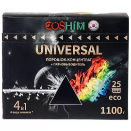 Стиральный порошок-концентрат COSHIM UNIVERSAL 4в1 1.1 кг 97944