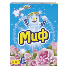 Стиральный порошок Миф Свежесть долины роз 400 гр 98034