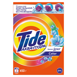 Стиральный порошок Tide Color ароматом Lenor 450 гр 98065