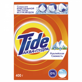 Стиральный порошок Tide Ручная стирка Альпийская свежесть 400 гр 98076