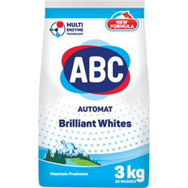 Стиральный порошок ABC Свежесть гор 3 кг 98084