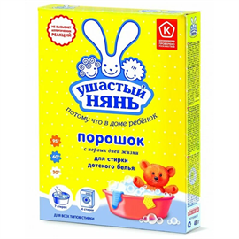 Стиральный порошок Ушастый нянь 400 гр 98103