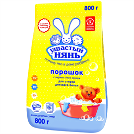 Стиральный порошок Ушастый нянь 800 гр 98108