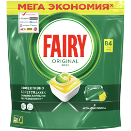 Капсулы таблетки для посудомоечной машины Fairy Original 84 шт 98119