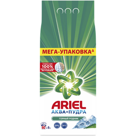 Стиральный порошок Ariel Горный родник 9 кг 98165