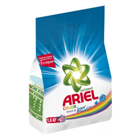 Стиральный порошок Ariel Color с ароматом Lenor 1.5 кг 98166
