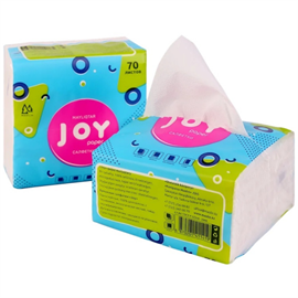 Салфетки бумажные Joy 70 шт 98373