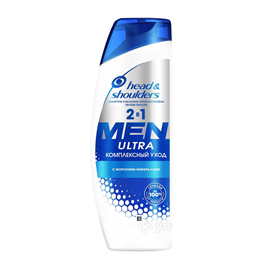 Шампунь Head&Shoulders MEN ULTRA Комплексный уход 200 мл 98411