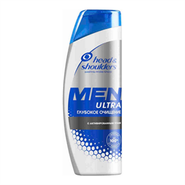 Шампунь Head&Shoulders MEN ULTRA Глубокое очищение 400 мл 98430