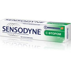 Зубная паста Sensodyne С фтором 75 мл 98584