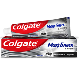 Зубная паста Colgate Макс Блеск с Углем 100мл 98606