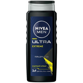 Гель для душа Nivea Men Ultra Extreme 500 мл 98611