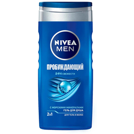 Гель для душа Nivea Men Пробуждающий 250 мл 98624