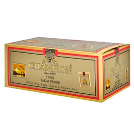 Чай черный Champion Gold 100 пакетиков 98635