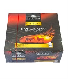 Чай черный Beta Tea Тропическая Кения 100 пакетиков 98689