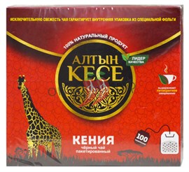 Чай черный Алтын Кесе кенийский 100 пакетиков 98749