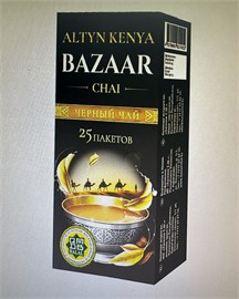 Чай черный Ваzaar 25 пакетиков 98770