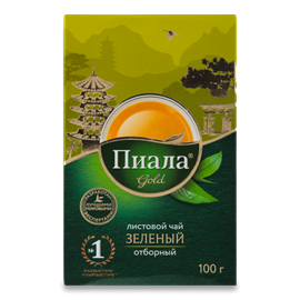 Чай Пиала листовой зеленый 100 гр 98778