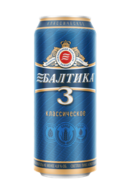 Пиво Балтика 3 0,45 л ж/б 95683