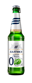 Пиво Балтика 0 0,45 л ст/б 95695