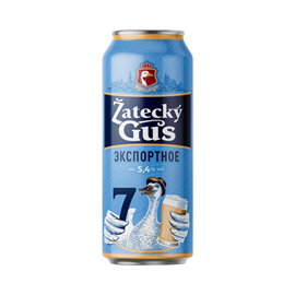 Пиво Zatecky Gus 7 0,45 л ж/б  95712