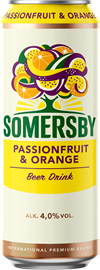 Пивной Напиток Somersby Passionfruit & Orange 0,45 л ж/б 95829