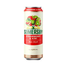 Пивной Напиток Somersby Strawberry & Kivi 0,43л ж/б 95859