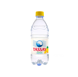 Минеральная вода Tassay негазированная с лимоном 0.5 л п\б 95945