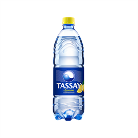 Минеральная вода Tassay с лимоном газированная 1 л п\б 95947